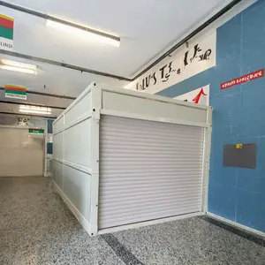 Estructura de Acero Prefabricada de Bajo Costo Garaje Portátil Modular Tipo Contenedor para Coche con Puerta Enrollable Almacén Prefabricado - Product Image 3