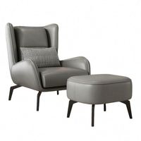 Fauteuil d'appoint, fauteuil simple pour salon, design moderne, faible MOQ, service ODM