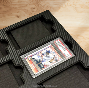 Hộp trưng bày thẻ thể thao được xếp hạng tùy chỉnh, hộp bảo vệ bằng xốp EVA, hộp đựng thẻ thể thao bóng đá PSA để trưng bày trên tường - Product Image 4