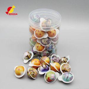 Mini 4D mô hình phim hoạt hình mềm Gummy kẹo Dễ Thương Trái cây bóng hình dạng với đầy màu sắc hương vị Halal mứt trái cây đầy đóng gói trong chai - Product Image 1