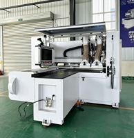 Machine-outil CNC de perçage six faces robuste pour le travail du bois, machine de perçage CNC industrielle pour armoires en bois