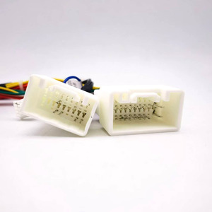 Xe 16pin đài phát thanh Dây nịt dây điện CANBUS hộp cho Mitsubishi Outlander PAJERO (2006-2013) stereo dây aftermarket Android <span class=keywords><strong>Adapter</strong></span> - Product Image 2