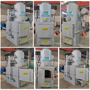 محرقة نفايات خالية من الدخان وعديمة الرائحة ، يمكن تخصيص قدرة محرقة القمامة ، محرقة النفايات الصلبة - Product Image 5