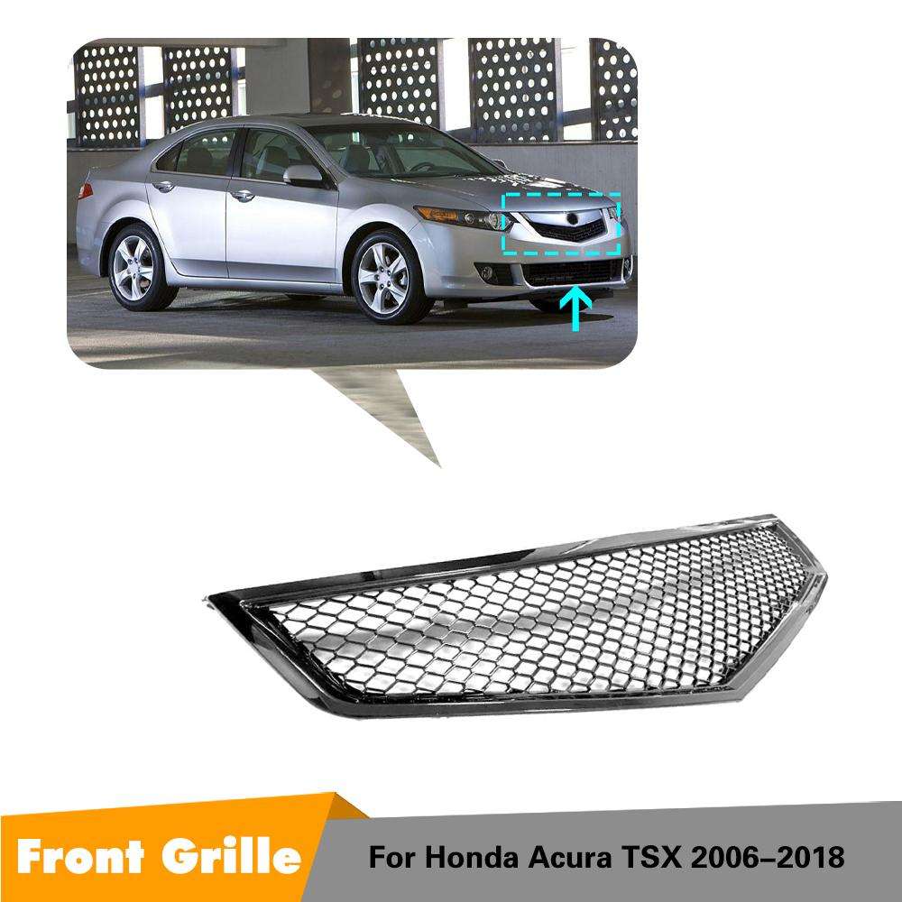 2016-2018 for Honda Acura TSX Gloss Black ABS Front Grill| Alibaba.com, image size:1000x1000
