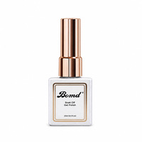 Vernis à ongles gel nude transparent Bomd Ice - Nouvelle arrivée 2026 - Salons de manucure - Finition hydratante effet peau - Gel UV transparent effet gelée