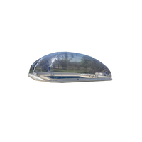 Dôme de piscine gonflable transparent en PVC avec design ballon et arche