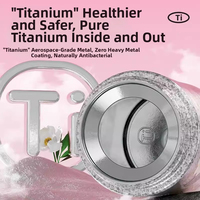 Vente en gros de gobelets isothermes en titane pur sans BPA pour enfants, personnalisables OEM ODM, tasses à paille pour enfants, biberons pour bébés