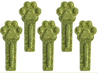 Bâtonnets à mâcher Mochi en herbe de Timothy et luzerne pour lapins, friandise pour petits animaux de compagnie cuite à basse température, personnalisation OEM disponible