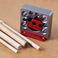 8-Loch Verstellbares Bohrmaschinen-Holzrundungswerkzeug - OEM/ODM Industrielles DIY-Holzbearbeitungszubehör für Holzstäbe/Dübel