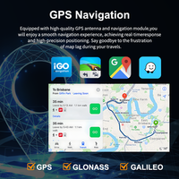 Radio Mobil Android FYT7862 12,8 Inci 2 Din Layar Sentuh untuk Stereo Mobil, Radio FM AM, Navigasi GPS, WiFi, Pemutar Multimedia Mobil