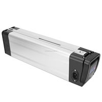 Batterie au lithium personnalisable Silver Fish 36V 13Ah 15Ah pour tube inférieur, pack de batterie pour vélo électrique 36V, batterie pour vélo électrique 36V, vélo pliable
