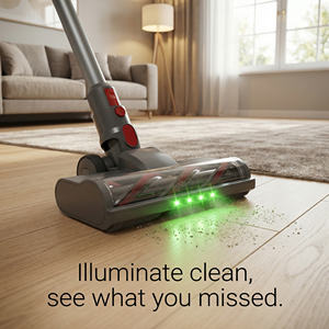 Brosse électrique à lumière LED pour aspirateurs <span class=keywords><strong>Dyson</strong></span> V7 V8 V10 V11 <span class=keywords><strong>V15</strong></span>, tête de brosse motorisée pour tapis et sols, accessoires et pièces de rechange - Product Image 2