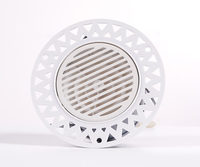 Grilles et caches d'aération modernes en plastique pour systèmes de climatisation avec ventilation