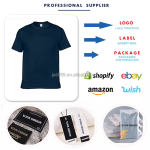 Camiseta de Alta Calidad, 220 GSM, 100% Algodón, Estilo Urbano Casual, Hombros Caídos, Estampada, Lisa, Talla Grande para Hombre - Product Image 6