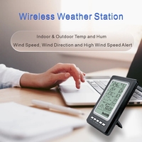 Station météo intelligente sans fil portable Safewill OEM/ODM avec protection IP65, longueur de câble personnalisable, utilisation en extérieur/intérieur, métal