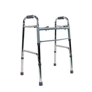 Customized Four Legged <b>Walker</b> Aluminum Alloy Foldable Medical Rehabilitation Aid For <b>Elderly</b> Postoperative Training - Product Image 4