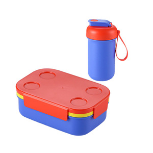 Nouvelle boîte à lunch créative de grande capacité avec compartiments, compatible micro-ondes, pour étudiants, et gourde incluse - Product Image 6