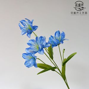 Artificial <b>Flowers</b> <b>Single</b> Branch Silk <b>Flower</b> High Simulation Wedding Decor Home Bouquet Photo Props - Product Image 5