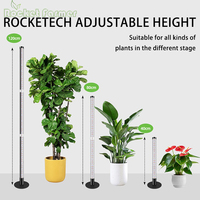 Hauteur réglable 120CM 4FT T10 large zone d'éclairage bureau LED plante lumière Table haut spectre complet Vertical grandir lumière