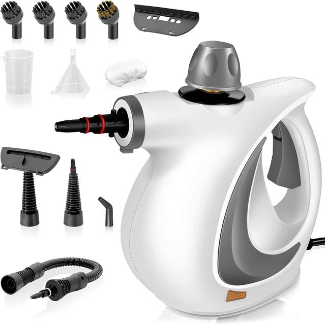 2026 Brand New Electric Handheld Natural Steam Cleaner Pressurized Multi-Surface Multi-Purpose Steamer for Outdoor Use Floors