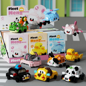 Giocattolo per bambini simpatico cartone animato mattoncini di plastica per auto figure del Team all'ingrosso modello compatibile con Dropshipping giocattolo - Product Image 2