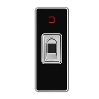 Huella digital biométrica RFID 125KHz 13,56 MHz Lector de tarjetas Sistema de control de acceso de puerta Control de acceso inteligente de huellas dactilares