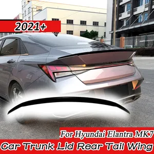 สำหรับ MK7 2021+ สำหรับรถยนต์รุ่น N Line สปอยเลอร์ฝากระโปรงท้าย ปีกหลัง ตกแต่งแบบติดตั้งถาวร อุปกรณ์ตกแต่งรถยนต์ - Product Image 1