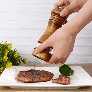 Salière vente en gros ensemble de solt et de poivre Transparent New Fire Salière et poivrière pour assaisonnements et épices - Product Image 2