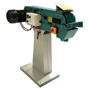 <span class=keywords><strong>Ponceuse</strong></span> à bande industrielle 75 mm pour élimination de la rouille, bande abrasive 75x2000 mm, moteur à deux vitesses, machine industrielle de meulage et de polissage du métal - Product Image 5