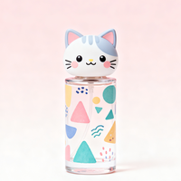 Parfum pour enfants avec motif d'animaux de dessin animé, marque privée, bonnet de forme mignonne, eau de toilette pour garçons et filles
