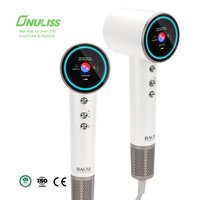 Secador de Pelo Profesional 2026 con Motor BLDC de 110,000 RPM, Pantalla LCD y Tecnología Iónica