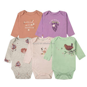Conjunto de Ropa de Bebé de Algodón para Recién Nacida, Mono de Manga Larga con Dibujos Animados, para Bebés de 0 a 3 Meses - Product Image 1