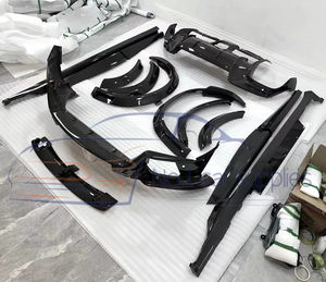 Pour Kit de carrosserie en Fiber de carbone <span class=keywords><strong>Purosangue</strong></span> OEM diffuseur de lèvre avant Spoiler jupe latérale corps large - Product Image 5