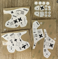 Autocollant de protection antidérapant personnalisé pour la peau du contrôleur PS5 Tapis de poignée de jeu absorbant la sueur avec impression