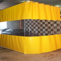 Rideaux de séparation pour cabine de peinture et atelier de carrosserie Auto-Guard de fabrication chinoise, de bonne qualité
