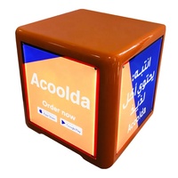 Boîte de livraison en plastique FRP côté lumière LED boîtes de livraison de nourriture de moto en fibre de verre