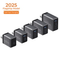 Chargeur de voyage rapide USB-C 4 ports 100W PD/GaN avec prise pliable QC3.0, protection OTP/OVP pour ordinateur portable, téléphone et montre connectée