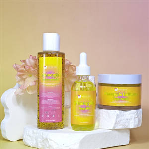 파인애플 폼 질 유기농 여성 친밀한 케어 젤 워시 개인 라벨 요니 스크럽 각질 제거기 - Product Image 5