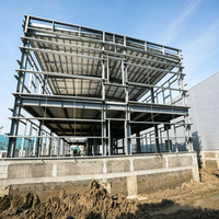 Bâtiment Résidentiel et Commercial en Acier Préfabriqué, Structure en Acier Durable Anti-Rouille, Certifié ISO9001, Avantage Direct Usine