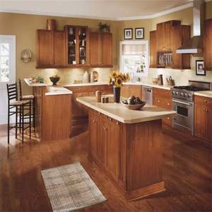 Gabinetes de Cocina Completos Estilo Shaker Clásico 2024, Madera de Caoba con Cierre Suave - Product Image 5