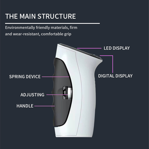 Dericsson kỹ thuật số điện tử tay lực kế Grip strengthener Grip huấn luyện viên LED hiển thị - Product Image 3