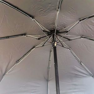 Parapluie pliant mini 5 sections personnalisé avec logo, ultra léger, format de poche, double usage soleil/pluie, imperméable, portable, pour entreprises - Product Image 2
