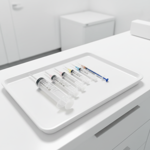 Jeringas Desechables de Plástico con Conexión Luer Lock al por Mayor, 1ml, 2ml, 3ml, 5ml, 10ml, 20ml, 30ml, 50ml, 60ml, Veterinarias - Product Image 1