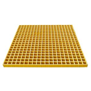 Mới công nghiệp sợi thủy tinh gia cố Sàn Lưới nhựa, cường độ cao FRP GRP đúc lưới như sàn Catwalk nền tảng lối đi - Product Image 2