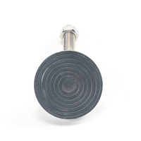 Support de pied en acier inoxydable robuste avec vis de réglage horizontal pour film à bulles