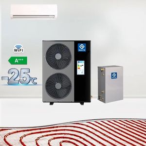 Pompe à chaleur EVI HVAC populaire 2025 2026 pour chauffage et refroidissement 10KW 12KW 16KW 18KW 20KW, mini-split climatiseur - Product Image 3