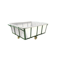 Chariot à outils robuste en plastique LLDPE à pousser et à tirer pour atelier