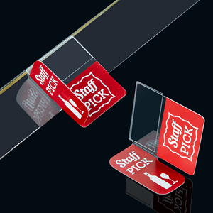 <span class=keywords><strong>Wobbler</strong></span> Kệ giữ nhãn giá tag chủ PVC Kệ talker giữ dấu hiệu giá thẻ cho bán lẻ hiển thị - Product Image 6