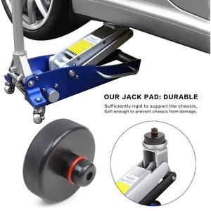 Support en caoutchouc RASTP 3x2 pouces pour adaptateur de châssis de cric de voiture Tesla Model 3 S X Y - Product Image 3