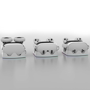 Charging Dock with LED Lights for <strong>Meta</strong> <strong>Quest</strong> 3S/<strong>Quest</strong> 3/<strong>Quest</strong> <strong>2</strong> Controller Storage Stand <strong>VR</strong> <strong>Headset</strong> Fast Charging Station - Product Image 4